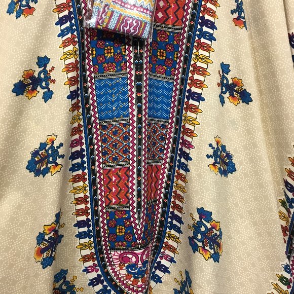 Kaftan Dresses Caftan BoHo embellished NWT Aztec - Picture 2 of 6